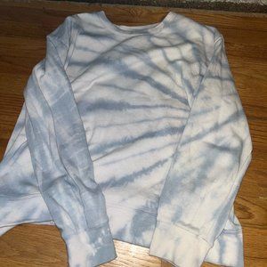 Womens Tie dye crew neck